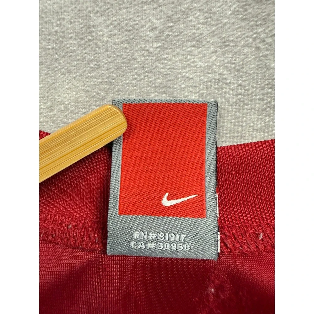 VTG Y2K Nike USC Trojans Jersey Kid L Red Gold Number 2 Football Mesh Shirt NCAA